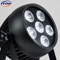 Projecteur LED DMX512 18W TP-WB0618A RGBW pour festivals, événements en plein air et scènes
