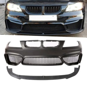 Calandre double à lamelles pour pare-chocs avant pour berline E90 Wagon <span class=keywords><strong>320i</strong></span> 2004 <span class=keywords><strong>2005</strong></span> 2006 2007 pour pare-chocs avant E90 - Product Image 2