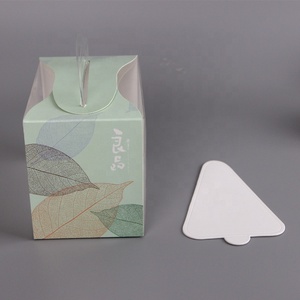 Bánh lát pho mát bánh hộp nhựa tráng miệng hộp với xử lý tái chế màu xanh lá cây màu hồng trong suốt 1 Mảnh Dễ Thương bespoke bữa tiệc sinh nhật - Product Image 6