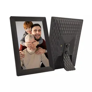 WiFi Digital Picture Frame 10 Inch 16GB Photo Frame With IPS Touch Screen Share Videos Via APP