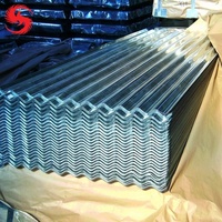 Tôle ondulée en zinc du fabricant, 0,40 mm, pour toiture, tôle de toiture métallique galvanisée ondulée