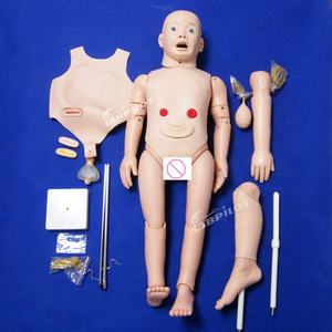 Maniquí de entrenamiento de cuidado de enfermería para niños de tres años multifuncional, modelo anatómico de Pediatría - Product Image 5
