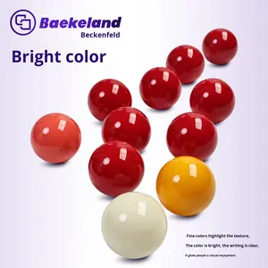 Balle de <span class=keywords><strong>billard</strong></span> anglaise standard de compétition chinoise en cristal Bakeland Logo Snooker édition limitée importée - Product Image 5