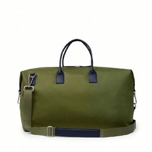Sac de voyage vintage grande capacité en tissu Oxford, sac de sport personnalisé avec fermeture éclair, style tendance pour hommes et femmes - Product Image 1