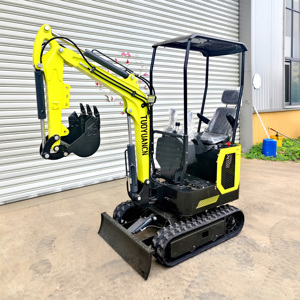 <span class=keywords><strong>Mini</strong></span>-excavatrice économique <span class=keywords><strong>1T</strong></span> : faible consommation de carburant et transport facile avec <span class=keywords><strong>remorque</strong></span> - Product Image 1