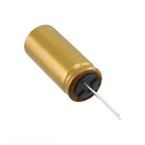 Condensador Original UFG1A682MHM, Aluminio, 6800uF, 20%, 10V, Radial, de Orificio Pasante, 6800 uF - Product Image 1