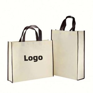 Bolsa de Compras Personalizada Premium, No Tejida, Plegable, Biodegradable, con Logotipo, para Uso en Supermercados - Product Image 1