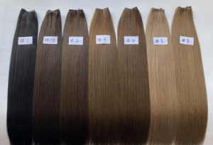 Novedad 2026 HaiYi Hair Genius Extensiones de Cabello Humano con Trama Invisible, Puntas Gruesas, Doble Trama Genius - Product Image 3