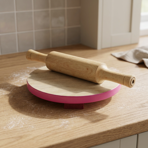 Wooden Chakla Belan <b>Rolling</b> Board Exclusive Quality Chapati Making <b>Rolling</b> Board - Product Image 6