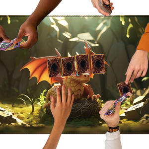 Tapete de Juego de Mesa de Goma de Diseño Personalizado de 14x24 Pulgadas, Tapete de Juego <span class=keywords><strong>MTG</strong></span> Compatible con Tapetes de Juego OCG, CCG, RPG y TCG - Product Image 4