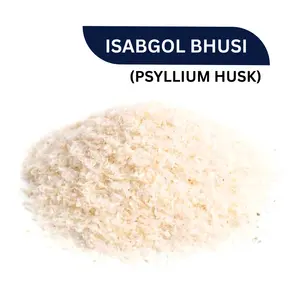 Les feuilles de psyllium (Isabgol Bhusi) sont une fibre alimentaire naturelle et soluble, issue des graines de la plante Plantago ovata. - Product Image 6