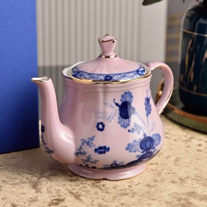 Luxury Pink Italian Style Porcelain Eco-Friendly Bone China Coffee <b>Pot</b> Sugar Jar Milk Jar Set for Hotels and Homes New - Product Image 1