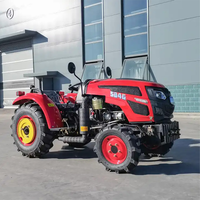 Mini Tractor de 80hp 4x4, Maquinaria Agrícola, Equipo de Arado, Tractores Agrícolas