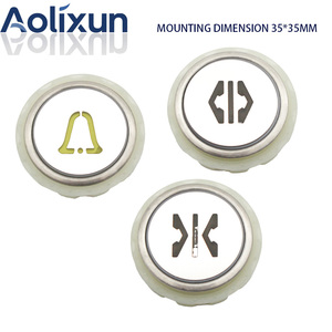 Nút gọi bên ngoài a4n230601/a4j230600, áp dụng cho nút chọn xe thang máy otis, bảng điều khiển hoạt động và mông xe - Product Image 5