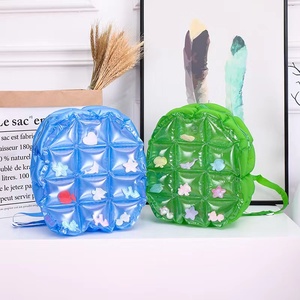Wholesale Fashion Casual Customized Colorful Kids Plastic Pvc <strong>Inflatable</strong> <strong>Backpack</strong> - Product Image 1