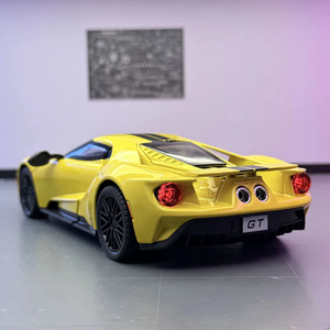 Modelo a Escala 1:24 del Auto Deportivo de Lujo Ford GT, de Metal Fundido a Presión, Coleccionable, con Detalles Realistas - Product Image 6