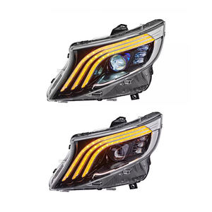Phare LED automobile JSL 16-23 pour <span class=keywords><strong>Mercedes</strong></span>-Benz Classe V Vito V260 Modifié Maybach Ensemble de phares LED complets - Product Image 6