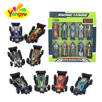 Modelo de Coche de Carreras de Fórmula 1 Mini OEM ODM, Juguete de Alta Calidad en Caja de Regalo, 10 Piezas, Marca Privada, Venta al Por Mayor