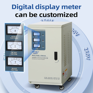 単一相電源電圧スタビライザー80kva 60kva 220v自動電気電圧スタビライザーレギュレータ - Product Image 5