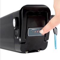 En çok satan siyah balık 36v 20ah lityum iyon batarya paketi için ebike 500w 750w