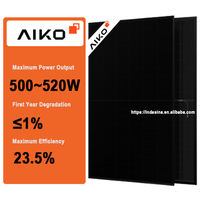 aiko 500w full black: High-Efficiency Solar Solution