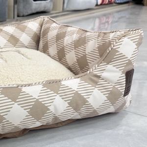 Extra großes Hunde bett Weich Flauschig Anti Angst Modern Rechteck Bulk Hypo allergen Custom Oem Design Hunde bett Modern - Product Image 3