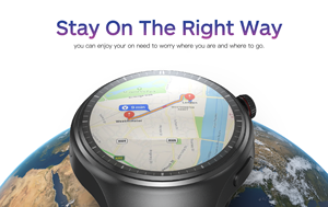 2024 tam dokunmatik yuvarlak akıllı saat Gps SIM WIFI Amoled Google harita telefon görüşmesi reloj MP4 <span class=keywords><strong>Video</strong></span> 4G 5G Android su geçirmez smartwatch - Product Image 6