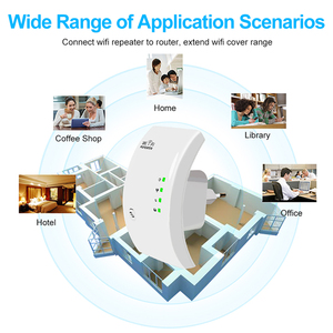 Repetidor WiFi inalámbrico Wifi extensor 300Mbps WiFi amplificador de largo alcance Wi-fi amplificador de señal Wi-fi punto de acceso Wlan Repiter - Product Image 3