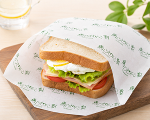 Custom Logo Waterproof <b>Greaseproof</b> Food Wrapping <b>Paper</b> for Burgers Sandwiches Fast Food Packaging - Product Image 3