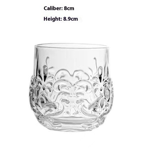 Verre à whisky classique transparent de style ancien, fabriqué en Chine, écologique, 301-400 ml, compatible lave-vaisselle, idéal pour les fêtes - Product Image 6