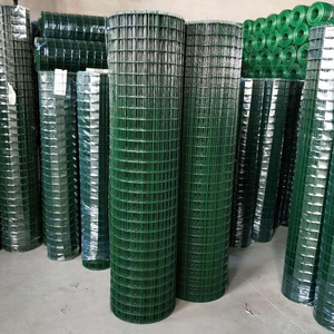 Customized <b>Wire</b> Highly Anti Rust PVC Coated <b>Wire</b> <b>Mesh</b> Welded <b>Wire</b> <b>Mesh</b> Roll With Green Pvc <b>Wire</b> for Construction - Product Image 1