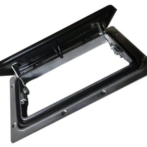 ฝาครอบช่องระบายอากาศบนหลังคาสำหรับรถพ่วงม้าเคลือบสีฝุ่น - Product Image 1
