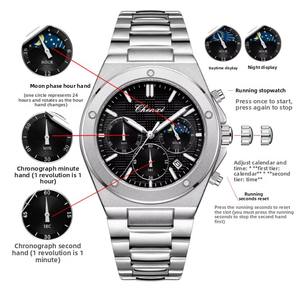 Chenxi <strong>Brand</strong> New Multifunction Quartz Stainless Steel Pointer Men's <strong>Watch</strong> Trendy Luminous Waterproof Foreign Trade Hot Sale - Product Image 4