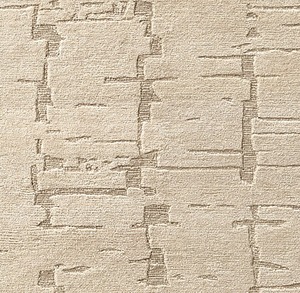 <span class=keywords><strong>Tapis</strong></span> <span class=keywords><strong>de</strong></span> luxe moderne pour salon, en laine et viscose, couleur <span class=keywords><strong>sable</strong></span>, à rayures oscillantes, à poils ras, texturé, ton Abrash - Product Image 4