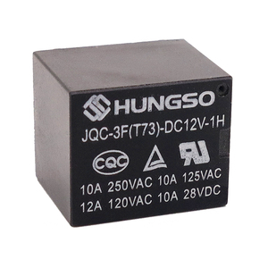 Rơle <span class=keywords><strong>PCB</strong></span> Điện Từ Hungso 4 Chân JQC-3F(T73) Rơle 12V - Product Image 4