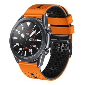 Correa de reloj de silicona deportiva IVANHOE de 22MM para Huawei Watch GT 2E, reemplazo de correa de reloj para pulsera <span class=keywords><strong>Vertical</strong></span> <span class=keywords><strong>Suunto</strong></span> - Product Image 3