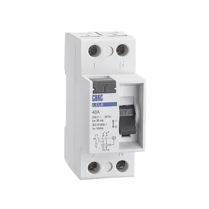CHAC best price LEL8(F360) 16-63 2P 4P 30 100 300mA RCCB Earth Leakage Current electric switch mcb circuit breaker
