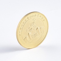 Monedas Antiguas de Metal Chapadas en Oro Personalizadas de Fábrica, Monedas Antiguas Vintage de 45 mm, Venta al por Mayor, Impresión Personalizada