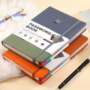 Agenda Premium Mini A5 de Cuero con Etiquetas Alfabéticas, Organizador de Contraseñas de Internet para Oficina en Casa - Product Image 2