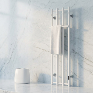 Sèche-serviettes électrique haute puissance à séchage rapide, grande capacité, séchoir à serviettes de salle de bain en forme d'échelle - Product Image 4