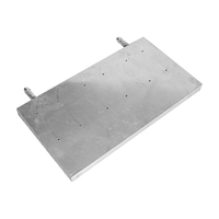 Plaque de refroidissement à microcanaux en aluminium pour dissipation thermique directe des serveurs GPU, calcul IA, HPC et centres de données