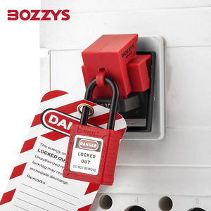 बोज़ीज़ के क्लैंप-ऑन ब्रेकर लॉकआउट उपकरण नायलॉन लॉक बॉडी सर्किट लॉक-आउट टैगआउट के लिए लोटो ताले सुरक्षा - Product Image 5