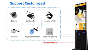 <span class=keywords><strong>Wifi</strong></span> 4G LED Máy Quảng Cáo Di Chuyển Áp phích Màn Hình Hiển Thị Cho Dọc Trung Tâm Mua Sắm Dễ Dàng Cuộn Kỹ Thuật Số Biển Hiển Thị - Product Image 5