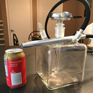 Chất Lượng Cao Quảng Trường Tất Cả Kính Hookah Shisha Cube Thiết Kế Dày Hơn Kính Nặng Bền Lớn Đám Mây Khói Kinh Nghiệm Tay Thủ Công - Product Image 4