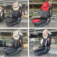 Siège de conducteur universel pour camion avec suspension et absorption des chocs, idéal pour les camions chinois