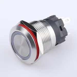 WD 19mm High Quality signal push button for elevators metal push button switch 5A indicator lights remote control