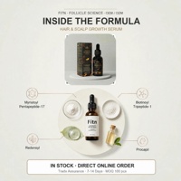 Sérum Capillaire Croissance Peptides Mélange Apothicaire Huile de Ricin Pétales de Rose Huiles Essentielles Formule Artisanale OEM Marque Privée Vente en Gros