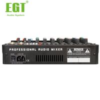 Speaker sistem audio, mixer kekuatan audio suara panggung profesional 6/8/12 Saluran