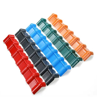 Tuile de toiture en résine synthétique ondulée ASA+PVC, design espagnol, 12 couleurs durables, pour la construction de maisons et d'hôtels - Marque YQS, garantie 5 ans
