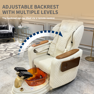 Fauteuil de Luxe pour Spa et Salon de Beauté, Inclinable pour Manucure PC-09 – Design Moderne et Élégant pour un Salon d'Onglerie Haut de Gamme - Product Image 5